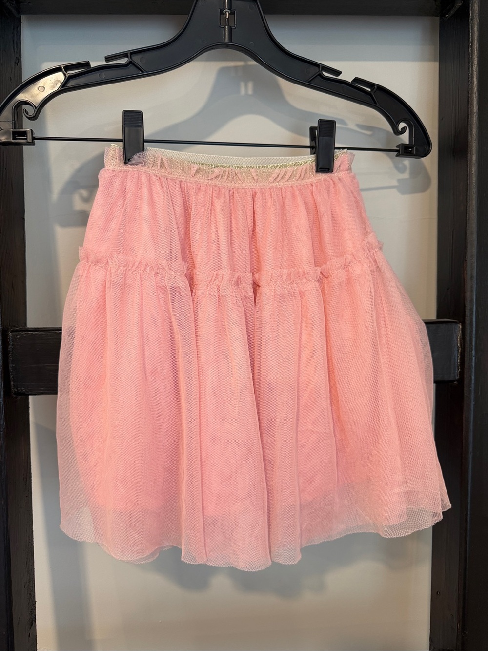 Crew cuts Pink Tulle Tiered Skirt - kids size XXS